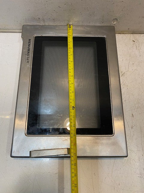 Menumaster Microwave Door 17" x 12-1/2" USED
