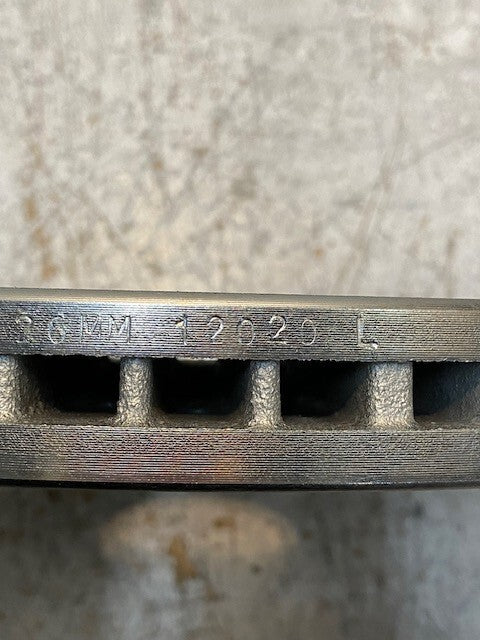 Disc Brake Rotor JBR1124XL | 12020 | 11-5/8" OD | 68mm Bore