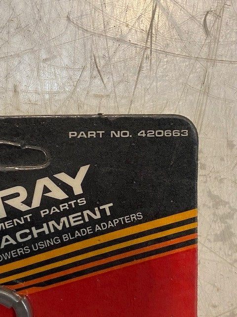 3 Quantity of Murray Riding Lawn Mower Blade Attachment 420663 (3 Quantity)