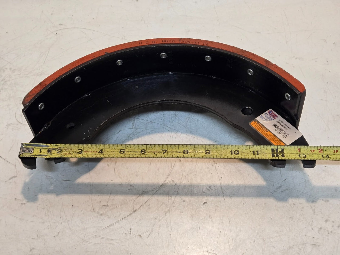 Rockwell Brake Shoe 3222-D-1980 | 3222-B-1094 | YK1982 | BRK14215911 | 4" Width