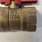 3 Quantity of GBV 3/4" Ball Valves 175G | 1333 | CGA3.16-M88 (3 Quantity)