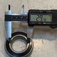 2 Quantity of Peer 6006RLD Bearings 55mm OD 30mm Bore 13mm Thick (2 Quantity)