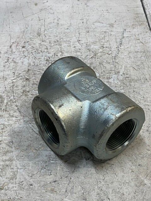 B16 A/SA105 719E Socket Weld Forged Steel Connect Tee 1-1/2 3M