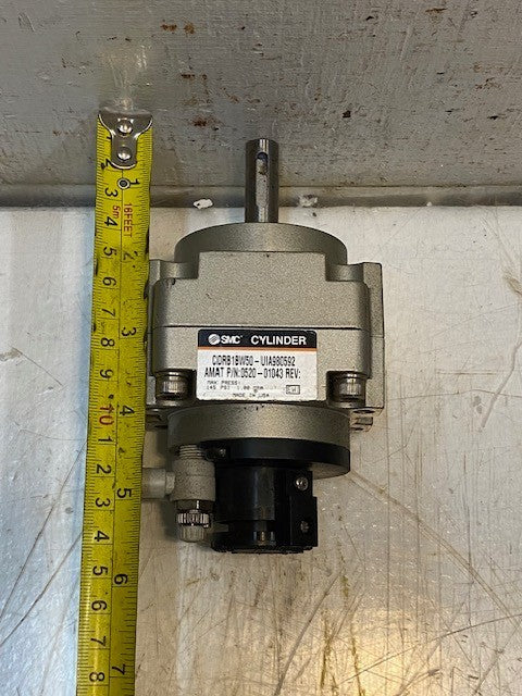 SMC Cylinder 0520-01043 | CDRB1BW50-UIA980592 Rotary Actuator to Rotate 145 Psi