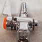 Faucet Water Saver Brass Chrome Low Pressure Air Valve With Serrated Nozzle