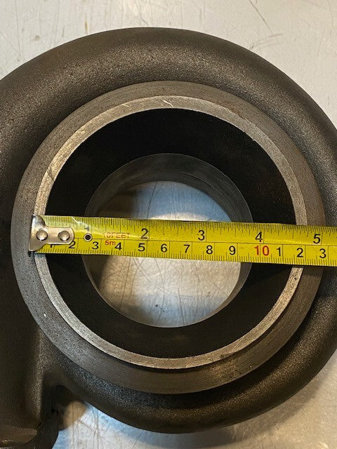 Turbine Exhaust Housing 1485 | 126mm Bore OD 98mm ID 10-3/4" L 9" H 5-3/4" W