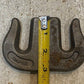 2 Quantity of BPC G7 B/A 3/8" Forged Weld On Grab Chain Hooks (2 Quantity)