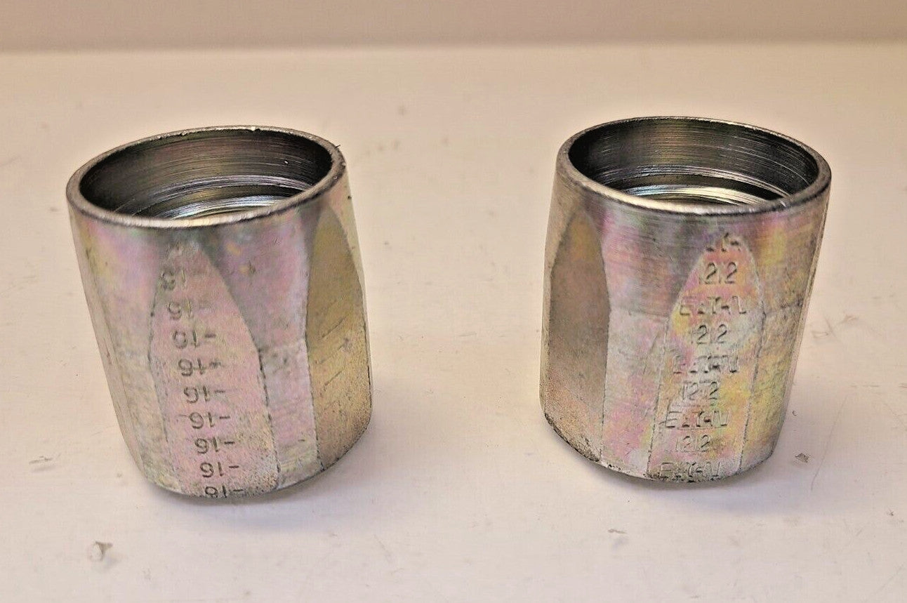 2 Quantity of Eaton Hose Sockets 1212-16 (2 Qty)