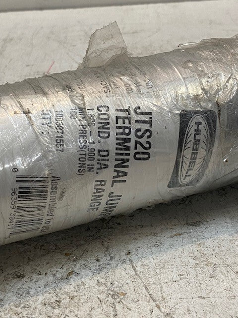 Hubbell Anderson JTS20 Terminal Jumper Straight Uni-Grip Die Size 20CD 4 Hole