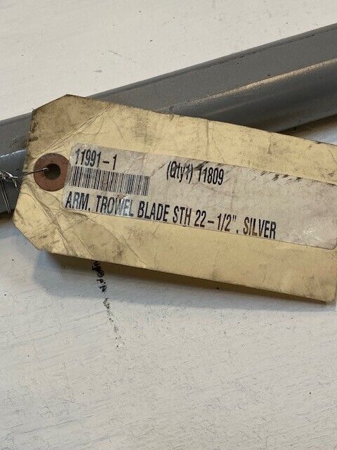 Trowel Blade STH Arm, Silver, 11991-1 | 22-1/2" Long 35mm OD 5" 31mm Shaft