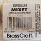 6 Qty BrassCraft Concealed Stops SWD0439 (6 Qty)