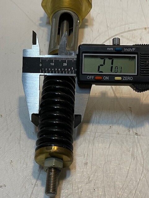 Rego Pressure Relief Valve 8684G Pop Action Brass 250 PSI 1" NPT 2620 Air