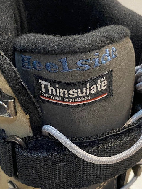 Heelside Boots Model Explorer Color Charcoal/Sand Size 9 Thermal Insulation