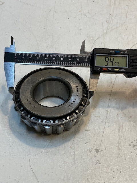 Bower Tapered Roller Bearing Cone Only HM807040PW3 | 95mm OD 44mm Bore