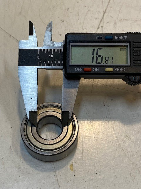 47 Qty of 6203Z Double Shielded Deep Groove Ball Bearings 17x40x12mm (47 Qty)