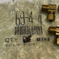 9 Quantity of Brass Craft 69-4-4 Compression X MIP Elbow 1/4" x 1/4" (9 Qty)