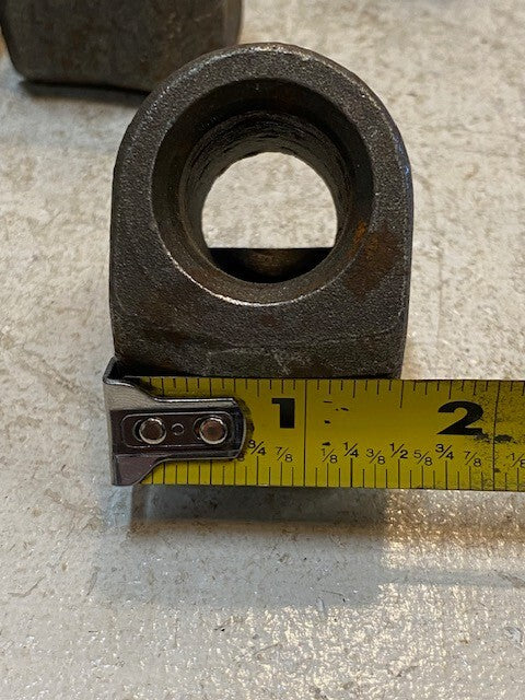 6 Qty of Reamer Teeth Weld Cutter Bits 2-1/4" H 1-1/2" W 22mm Bore 29945 (6 Qty)