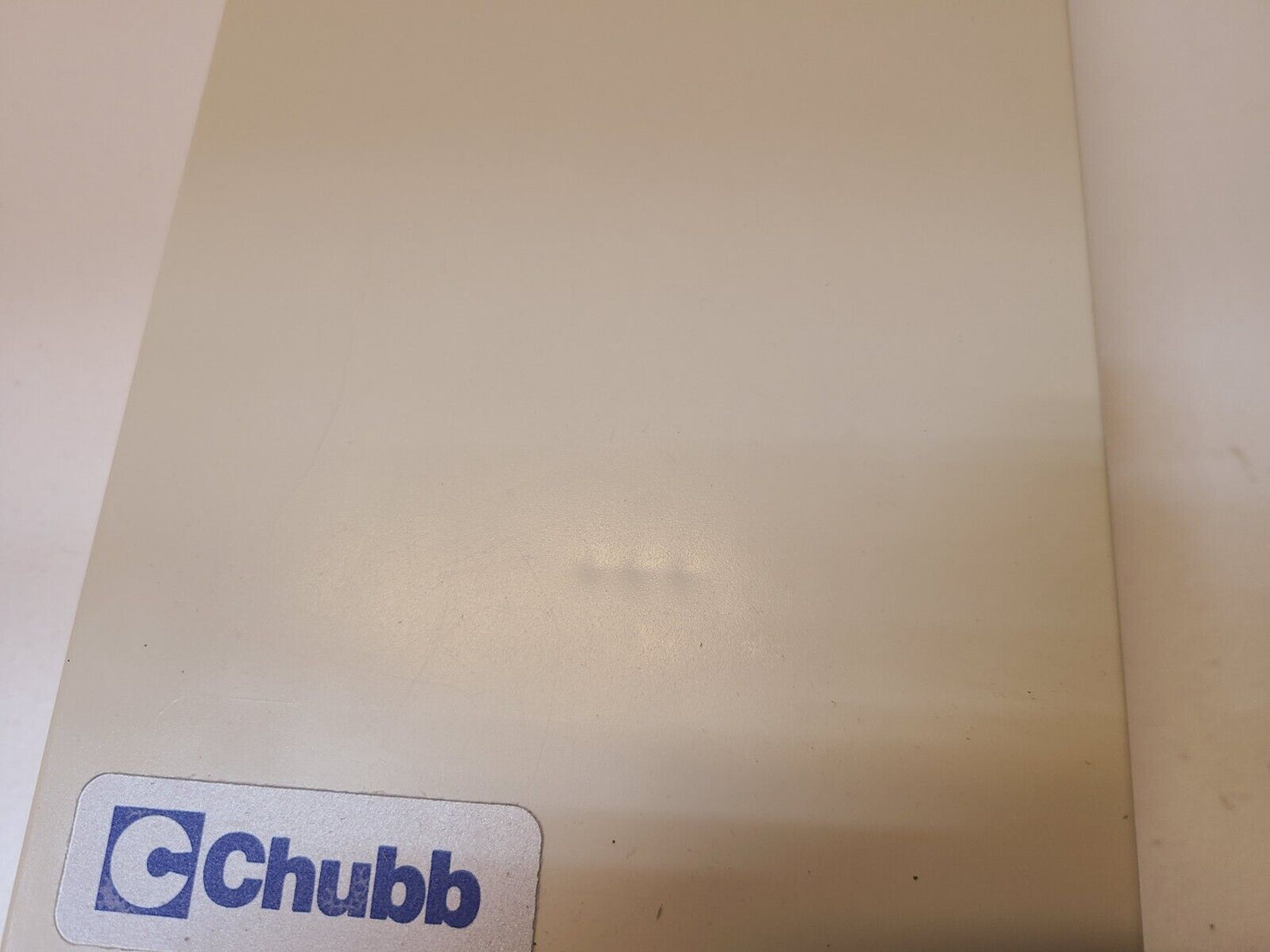 Chubb Alarm System Accessory Fire Hard  Cover 111-6870 | 452-2922 Rev A 14226H