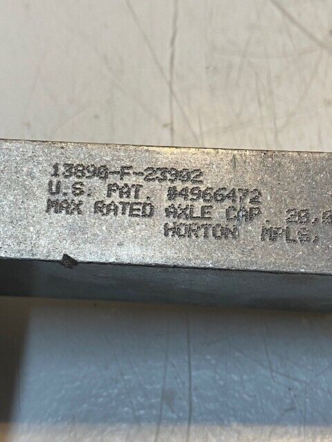 Kenworth Horton Leaf Spring Shackle Side Bar Crank Handle 13890-F-23902, 4966472