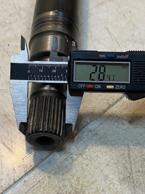 CV Axle Shaft XS41-3B436-CB E2634A 286-0060 | 26-Spline 38-1/2" Long 22mm Thread