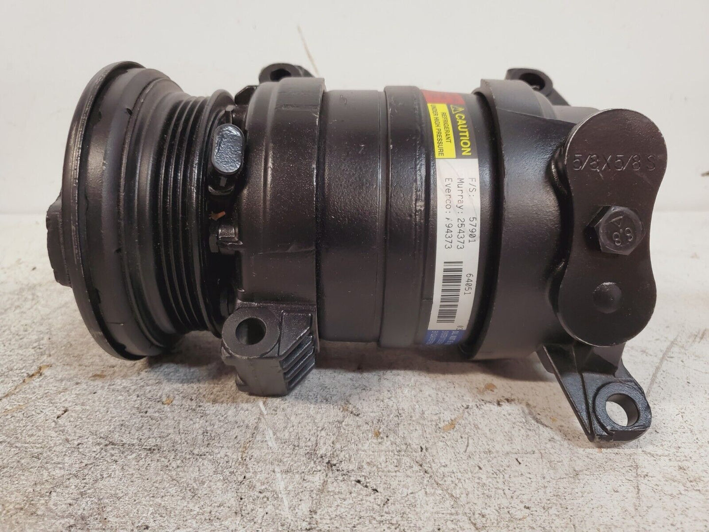 A/C Compressor 57901 | Murray 254373 | Everco A94373 | 64051 | 57901SMU