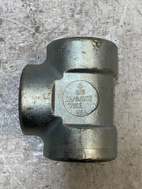 B16 A/SA105 719E Socket Weld Forged Steel Connect Tee 1-1/2 3M