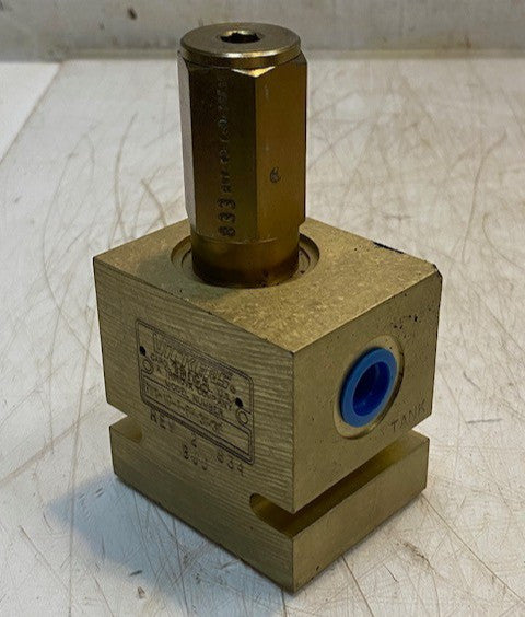 Vickers RV1-10-I-6H-36/30 Hydraulic Valve Block Assembly RV1-10-I-0-36/30