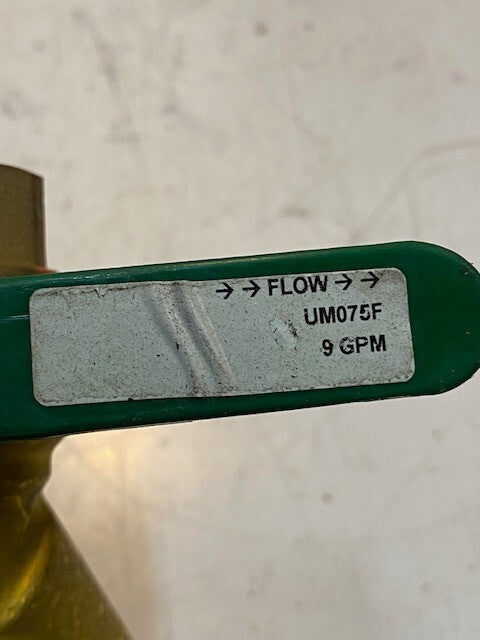 Nexus Valve 40 Bar 600 WOG 02-18 w/ Braided Hose 30-1/2 Long 30mm Thick 26mm End