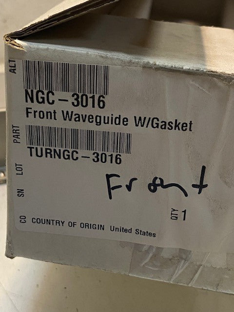Turbo Chef NGC-3016 Front Waveguide w/ Gasket