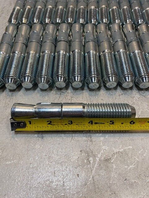 25 Quantity of Powers J+1 6" Steel Expansion Wedge Anchors 25mm OD (25 Quantity)