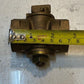 A.Y. McDonald 2G 1" Bronze Flat Head Gas Plug Valve 29mm ID