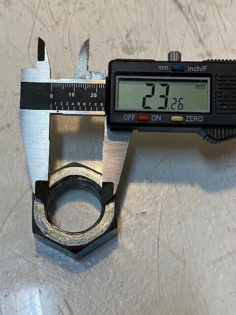 20 Quantity of Jam Hex Nuts for Crown 060021-095 | 37mm OD 23mm ID (20 Quantity)