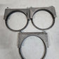 3 Quantity of 5" Saddle Clamps 14mm Nut 8.5mm Threaded End  (3 Quantity)