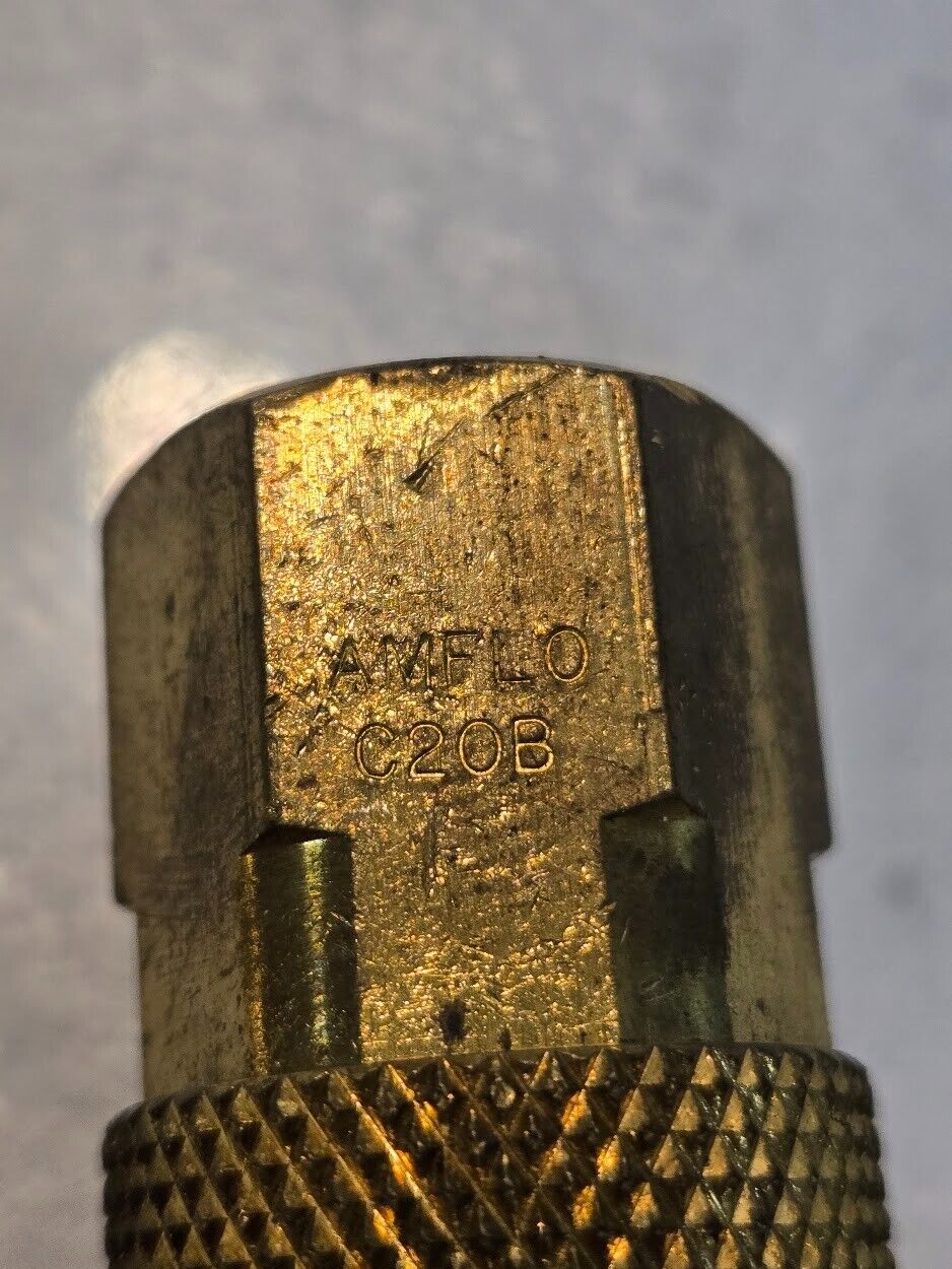9 Quantity of Amflo C280B 1/4" Quick Change Couplings 1/4" FNPT Brass (9 Qty)