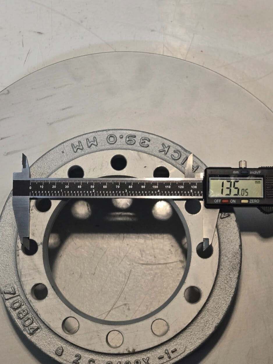 Brake Rotor 70804 | 2 C-3139X -1- | 14.25" Diameter 42mm Rotor Thickness