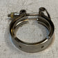 10 Quantity of 2.5” Stainless Steel V-Band Hose Clamps 3/4" Thick (10 Quantity)