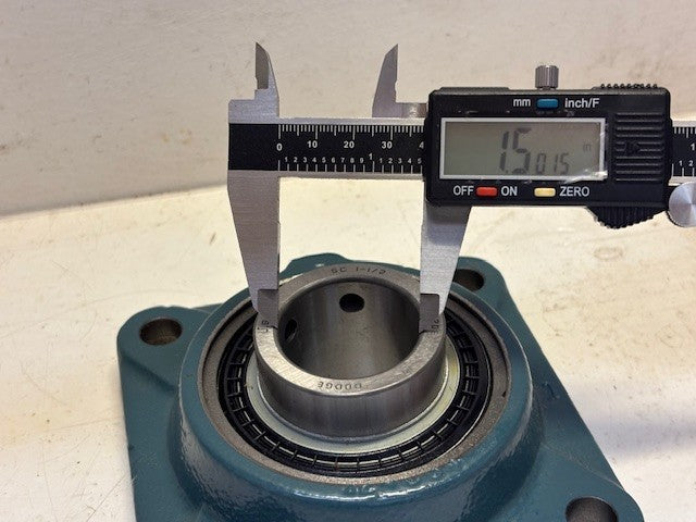 Dodge 4 Bolt Flanged Bearing Block 1-1/2" Bore w/Insert | F4B-SC-108