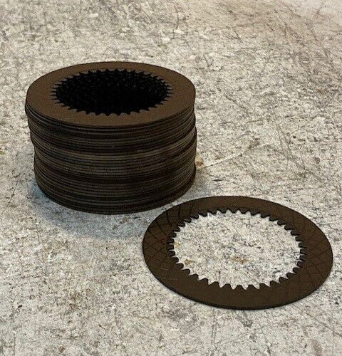32 Quantity of Friction Clutch Disc Plates 4-1/4" Dia. 38-Teeth (32 Quantity)