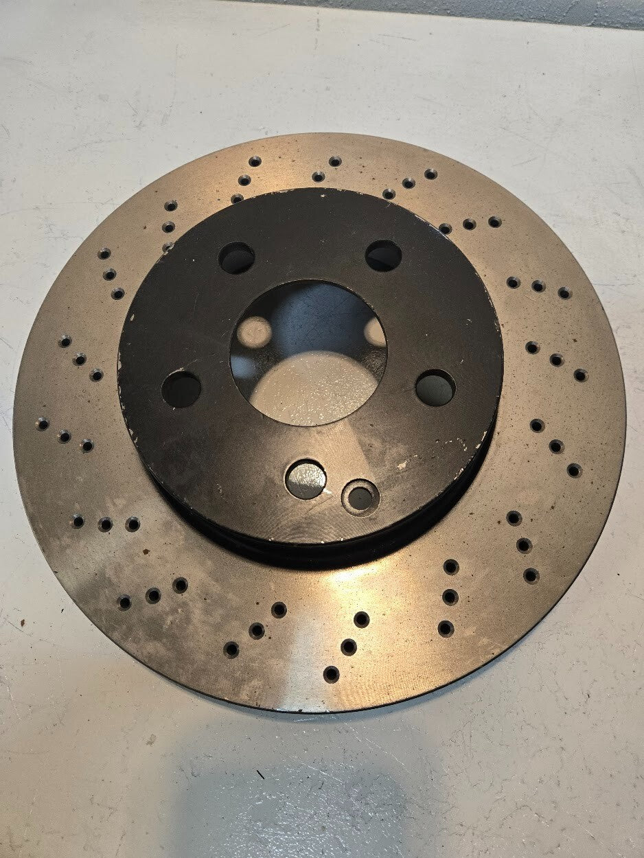 Drilled Brake Rotor 4 9-88 07 90 | 5x4.5in Bolt Pattern 11 9/16" Diameter
