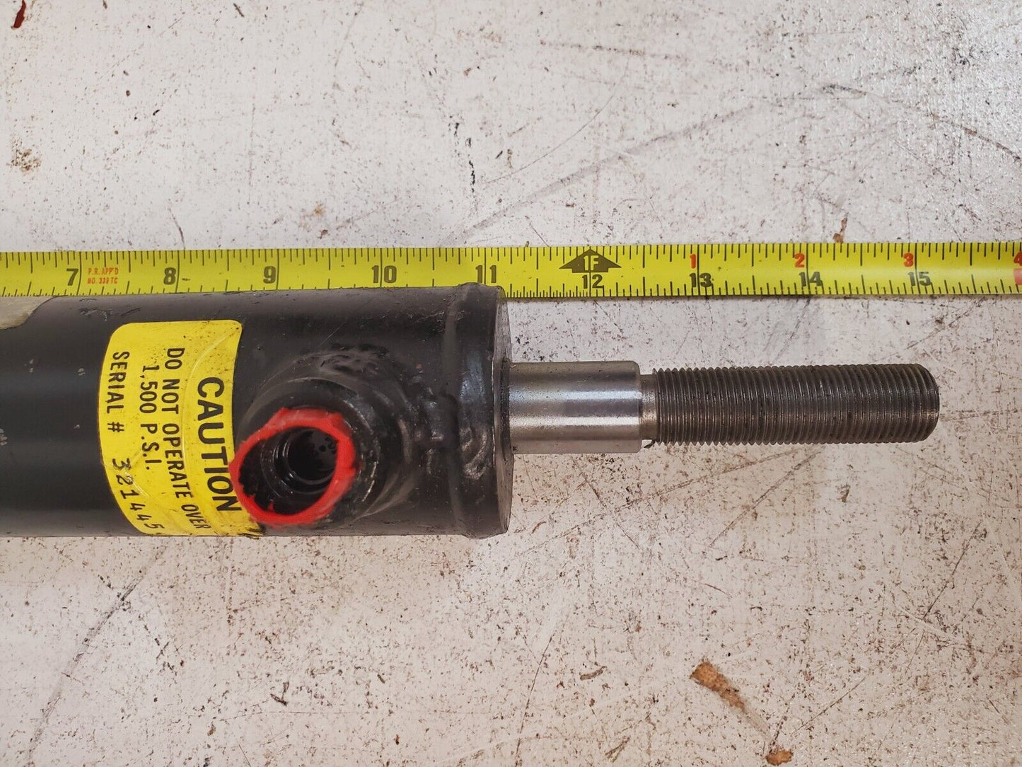 Sweeper Steering Cylinder 321445 1500 PSI