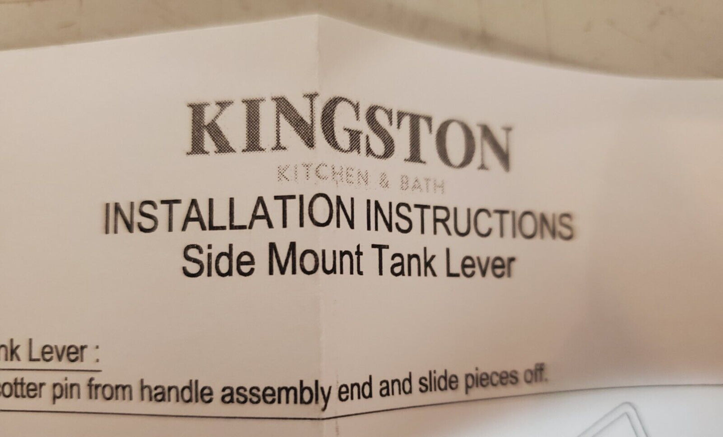 Kingston Brass  Concord Side Mount Toilet Tank Lever KTDLS7