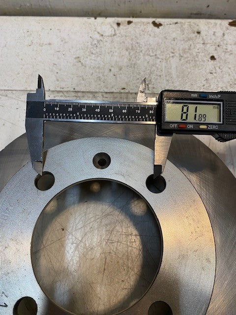 Standard 4-Lug Brake Disc Rotor 4x82mm Bolt Pattern 86mm Bore 11" OD