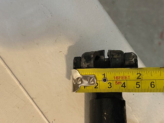 Tie Rod End 10422B4 | 49" Long 30mm Shaft OD 19mm Nose Nut