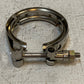 10 Quantity of 2.5” Stainless Steel V-Band Hose Clamps 3/4" Thick (10 Quantity)