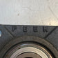 PEER 4-Bolt Flange F206 Insert Bearing FHS206-18 | 28mm Bore 4-1/4" W