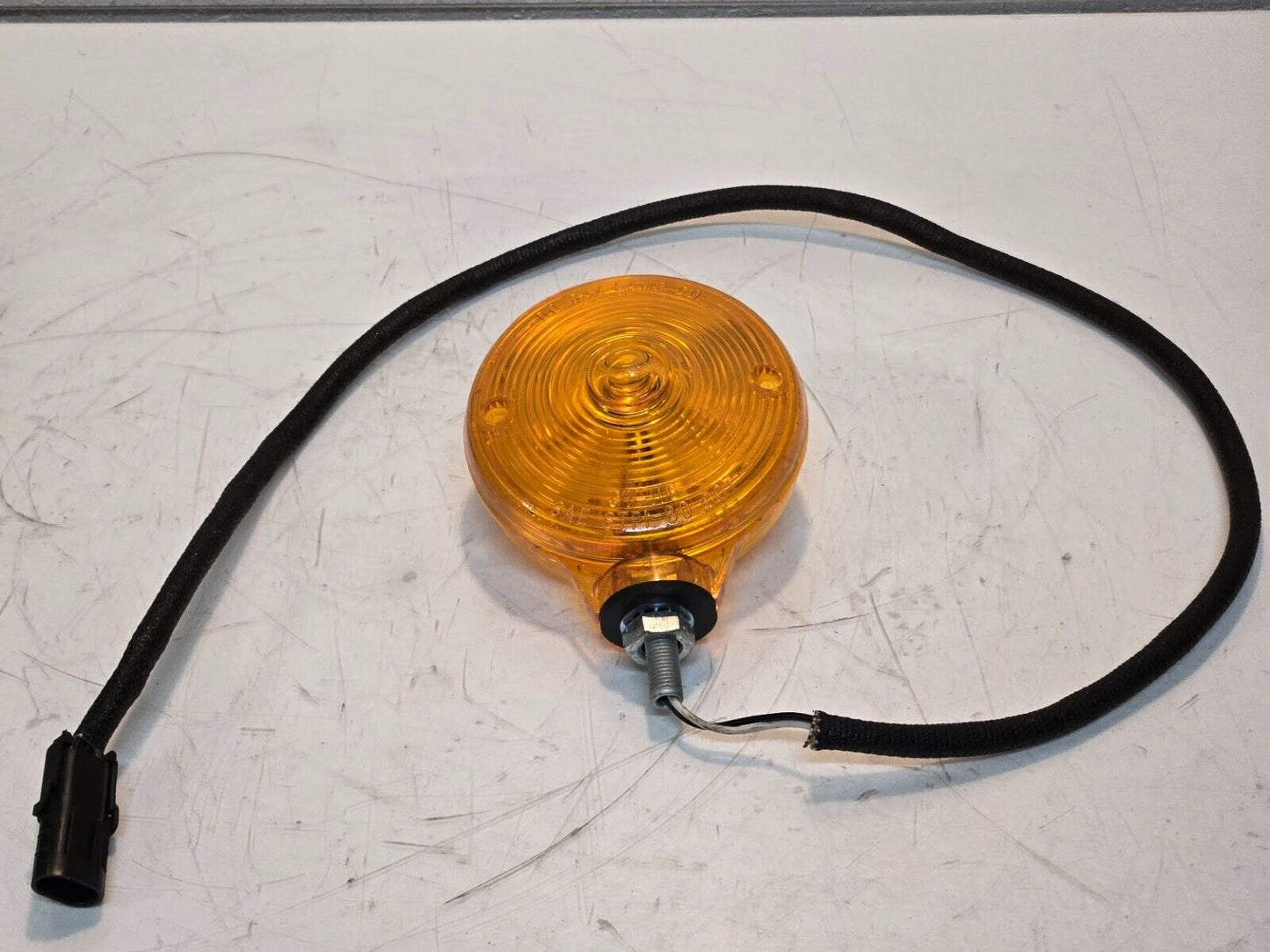 2 Quantity of TruckLite Amber Pedestal Lights GT-116 w/ 34" Lead (2 Quantity)