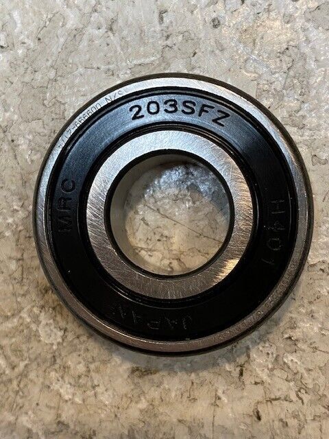 5 Quantity of MRC Bearings 203SFZ | H401 | 17mm Bore 40mm OD 12mm Thick (5 Qty)