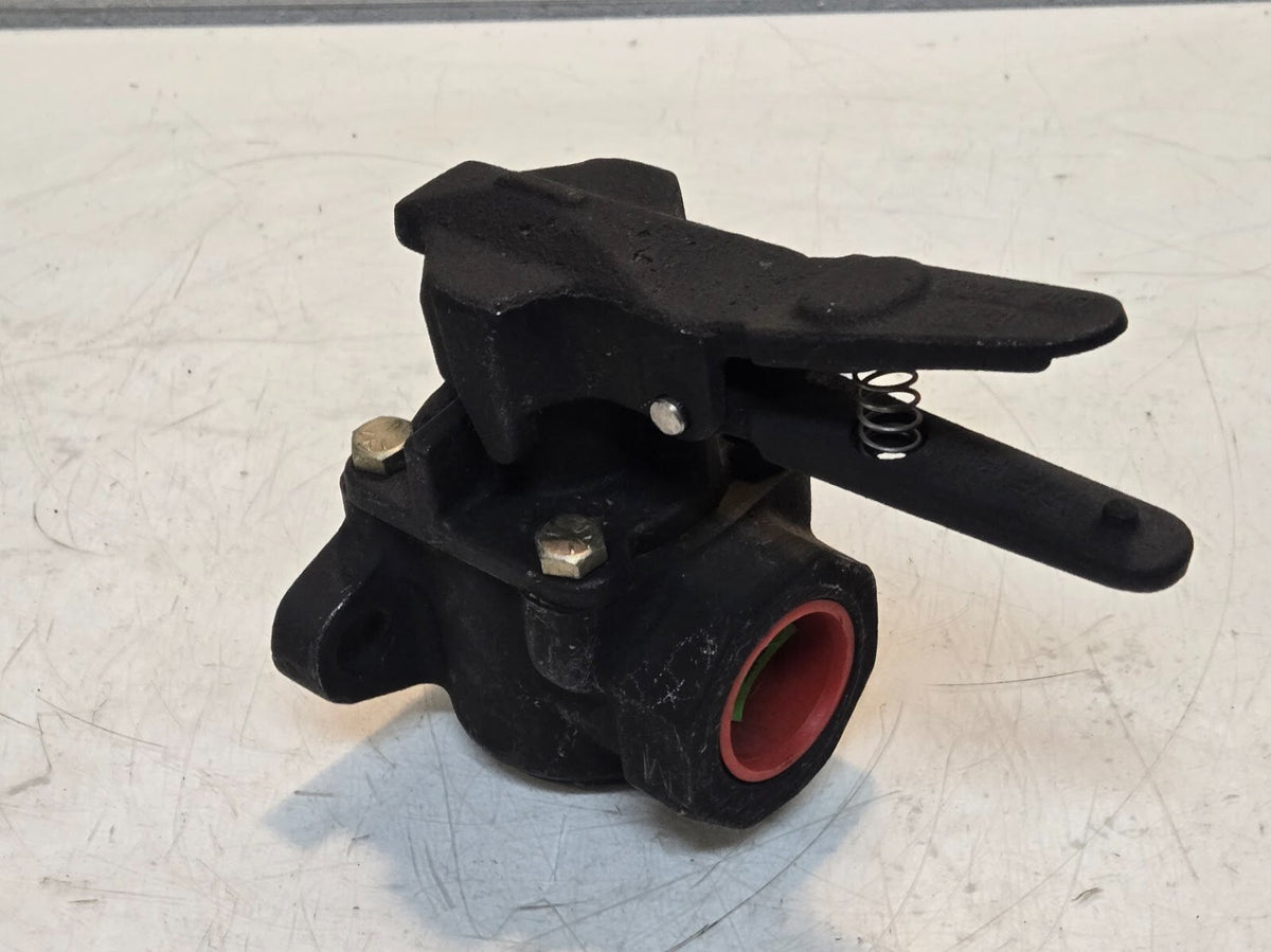 Wabco Quarter Turn Valve T44101D | TA44103 | T43676 | 1-1/2" Thread | 30mm Inlet