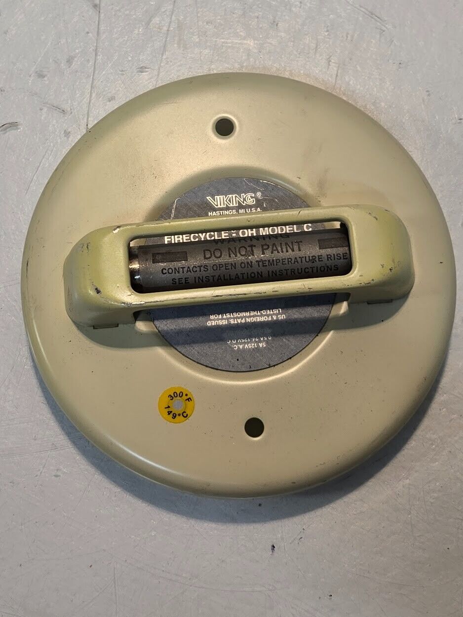 Viking Firecycle-OH Model C Heat Detector 11723 | 1086 | 140F 60C | 5A 125VAC