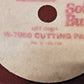2 Qty. of Meguiar's Soft Buff 8" Red Velcro Foam Cutting Pads W-7000 (2 Qty)